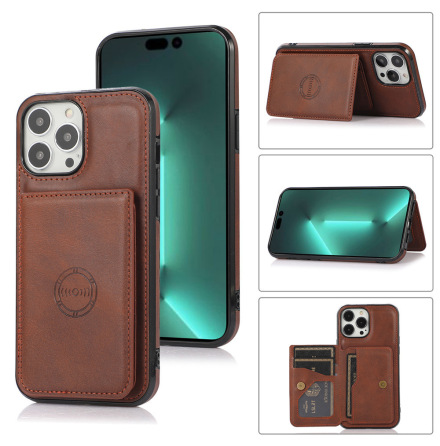 iPhone 16 Pro Max - Professionellt Leman Skal med Korth�llare