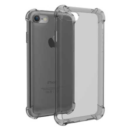 Praktiskt silikonskal med extra tjocka hrn fr iPhone 6/6s